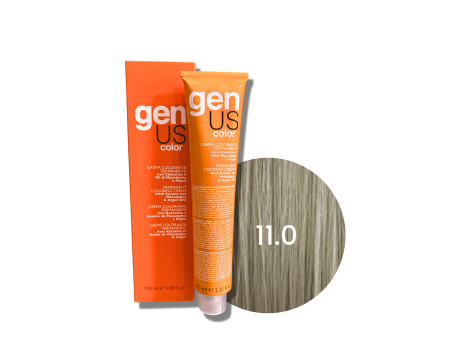 GENUS COLOR krem koloryzujący profesjonalna farba do włosów 100 ml | 11.0